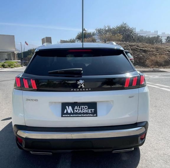 Peugeot 3008 Puretech Gt 180 Eat8 1.6 Aut 2022  Usado en Automarket Chile