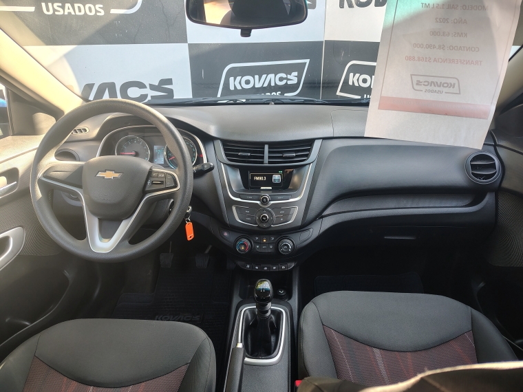 Chevrolet Sail 1.5 Ls Mt 2022 Usado  Usado en Kovacs Usados