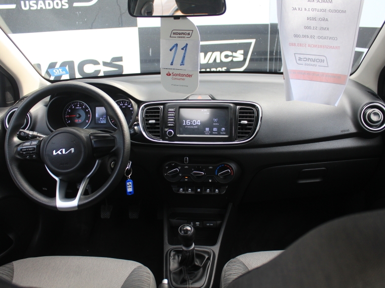 Kia Soluto Lx Ac Mt 2024 Usado  Usado en Kovacs Usados