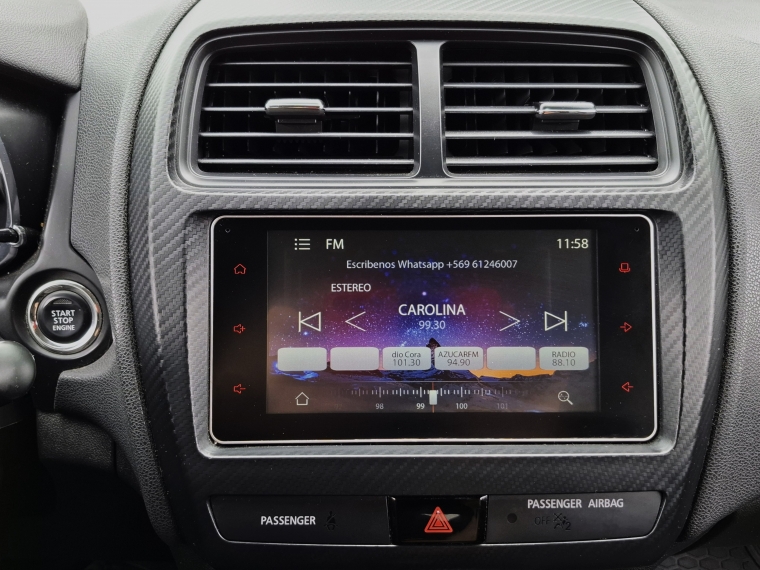 Mitsubishi Asx Asx 1.6 2019 Usado en Rosselot Usados