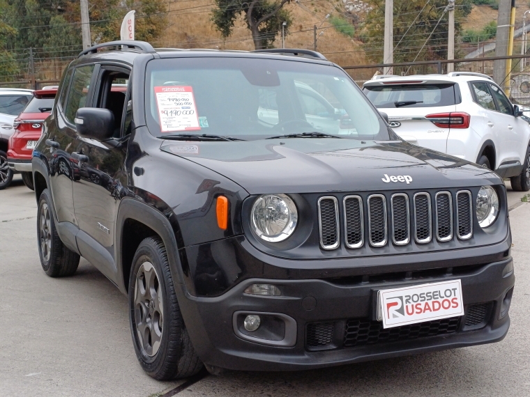 Jeep Renegade Renegade Sport Lx 4x2 Mt 1.8 2017 Usado en Rosselot Usados