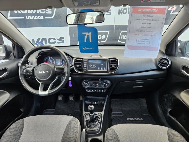 Kia Soluto 1.4 Lx Ac  Mt 2023 Usado  Usado en Kovacs Usados