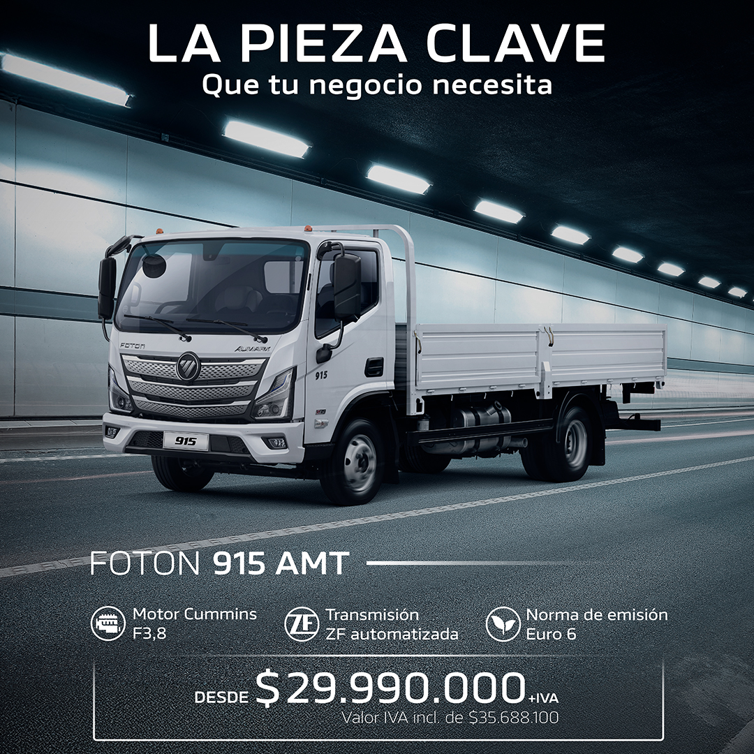 Foton 915 Amt 2025  Usado en Salazar Israel - Camiones