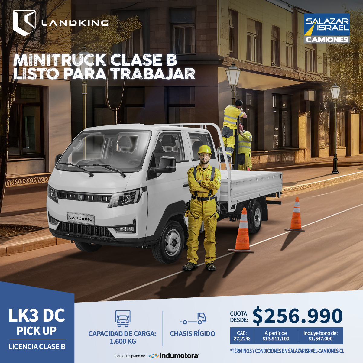 Landking Lk3 Dc 2025  Usado en Salazar Israel - Camiones