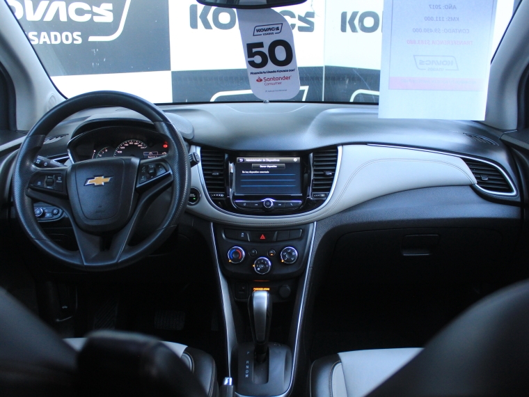 Chevrolet Tracker 1.8 Lt At 4x4 2017 Usado  Usado en Webautos.cl