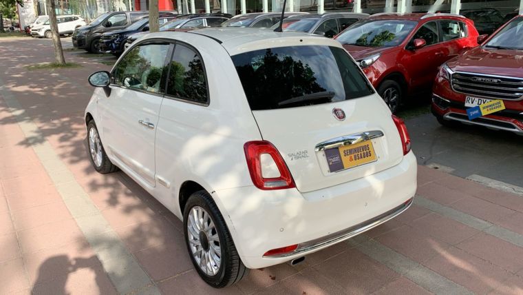 Fiat 500 1.4 Lounge 100 Cv Cuero Hb Techo Panoramico Mt 3p 2019 Usado  Usado en Webautos.cl