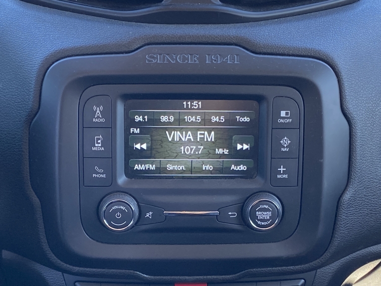 Jeep Renegade Renegade Sport Lx 1.8 2018 Usado en Rosselot Usados