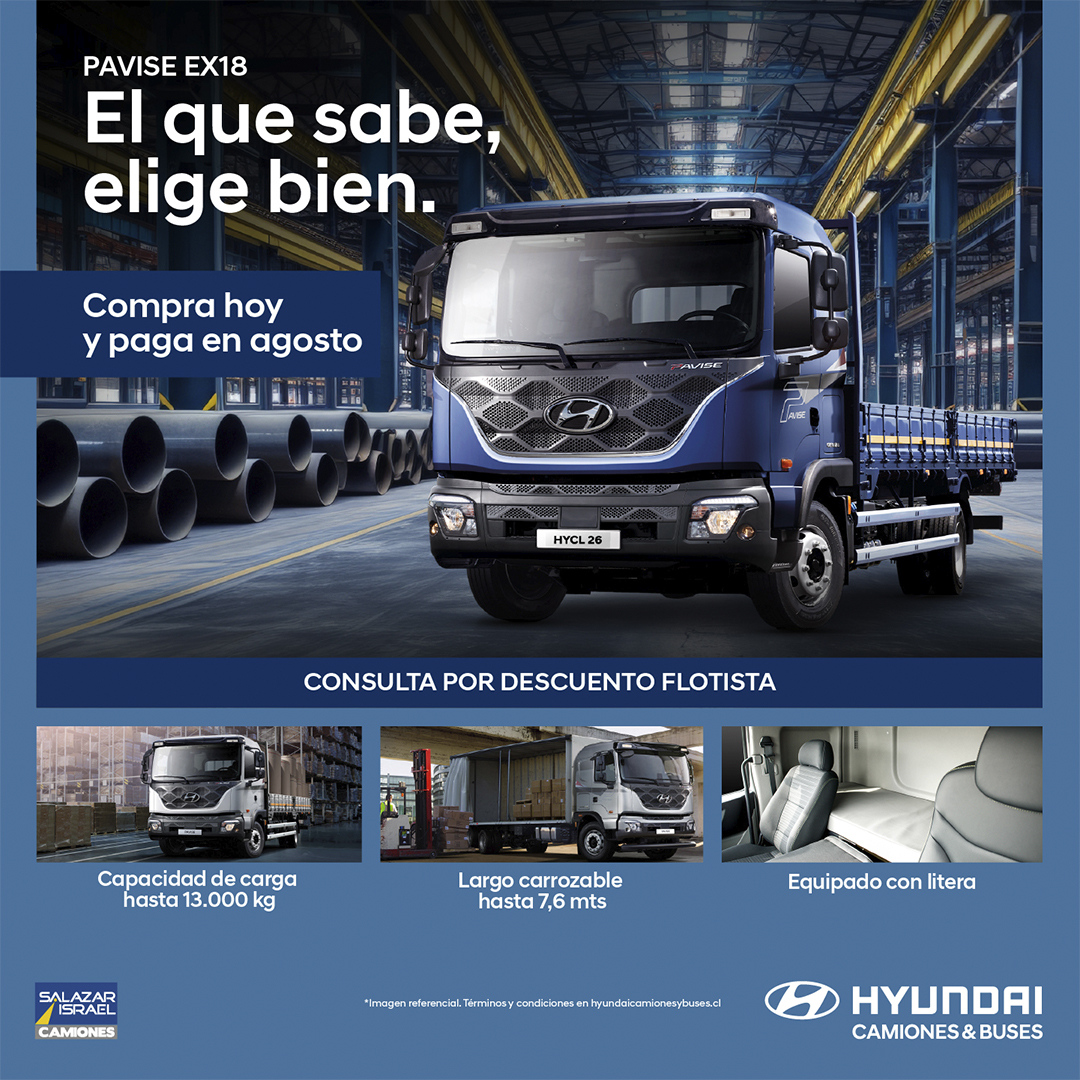 Hyundai Pavise ex18 At 2025 Salazar Israel - Camiones