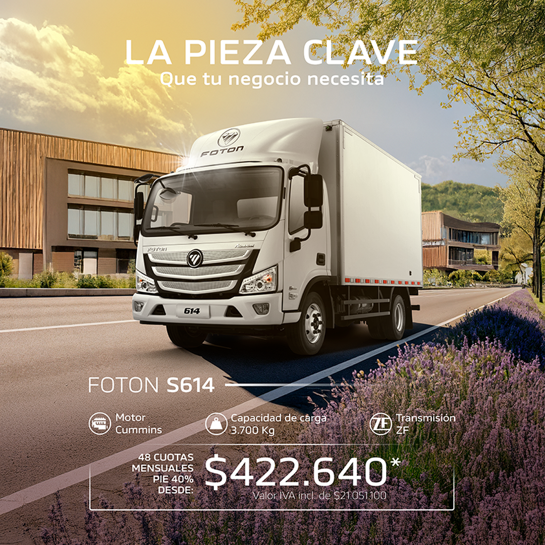 Foton S614 Trans. Zf 2025 Salazar Israel - Camiones