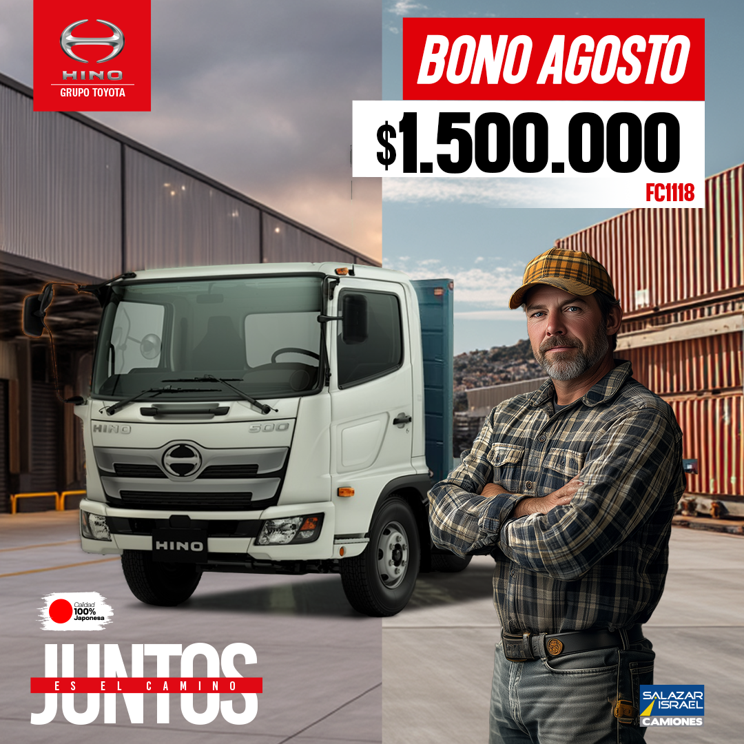 Hino Fc 1118 Serie 500 2025 Salazar Israel - Camiones