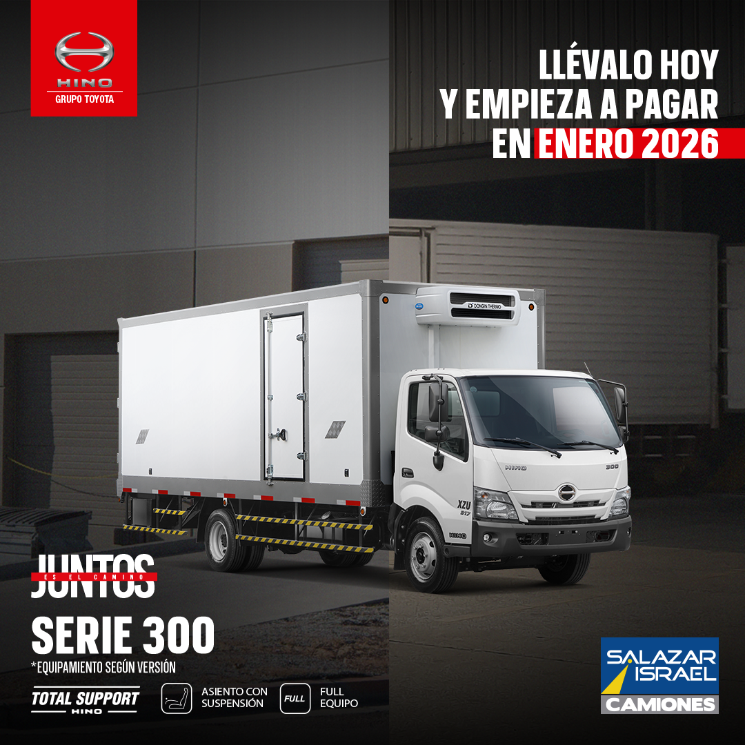 Hino Xzu 817 Mt Serie 300 2025  Usado en Salazar Israel - Camiones