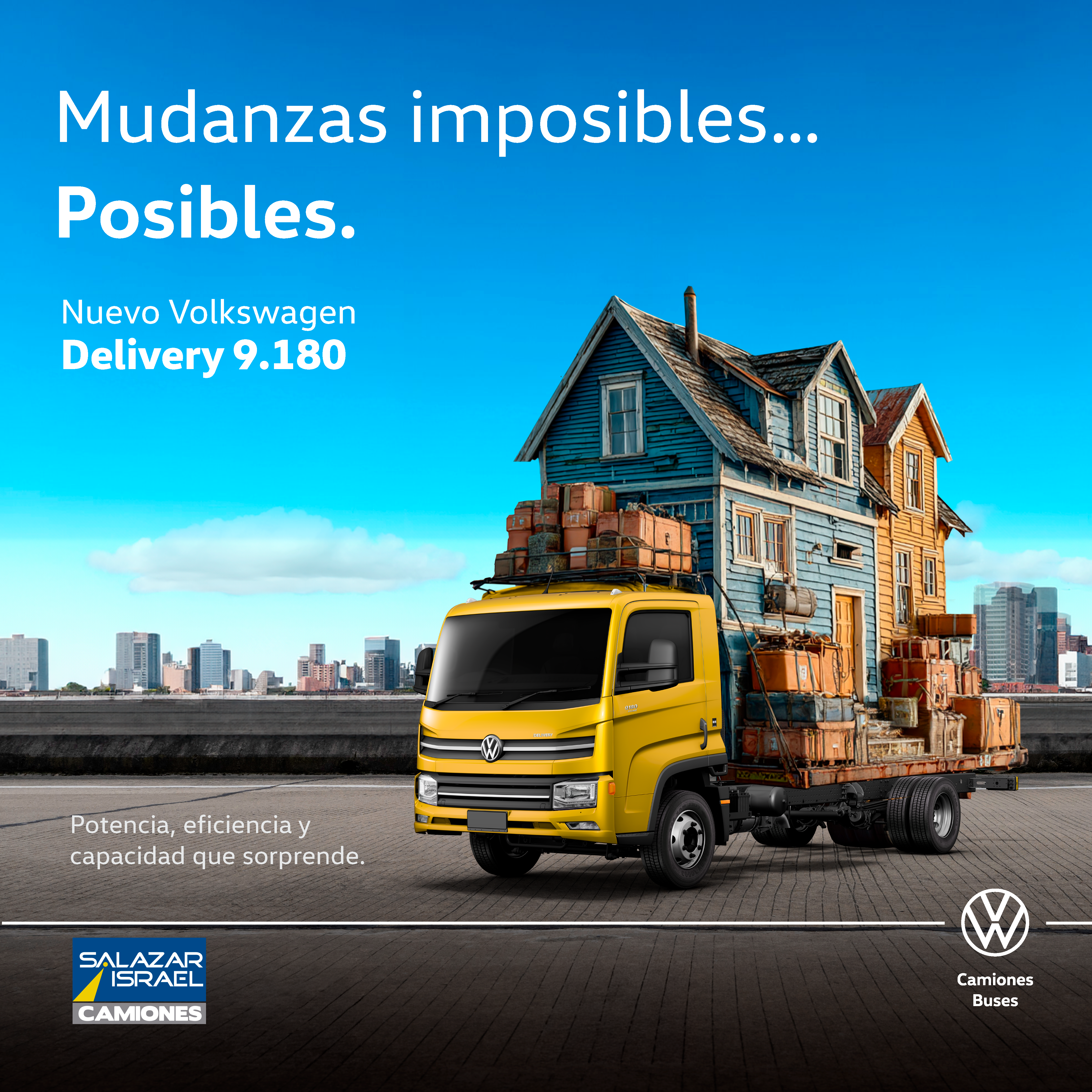 Volkswagen Delivery 9.180 Mt6 2025 Salazar Israel - Camiones