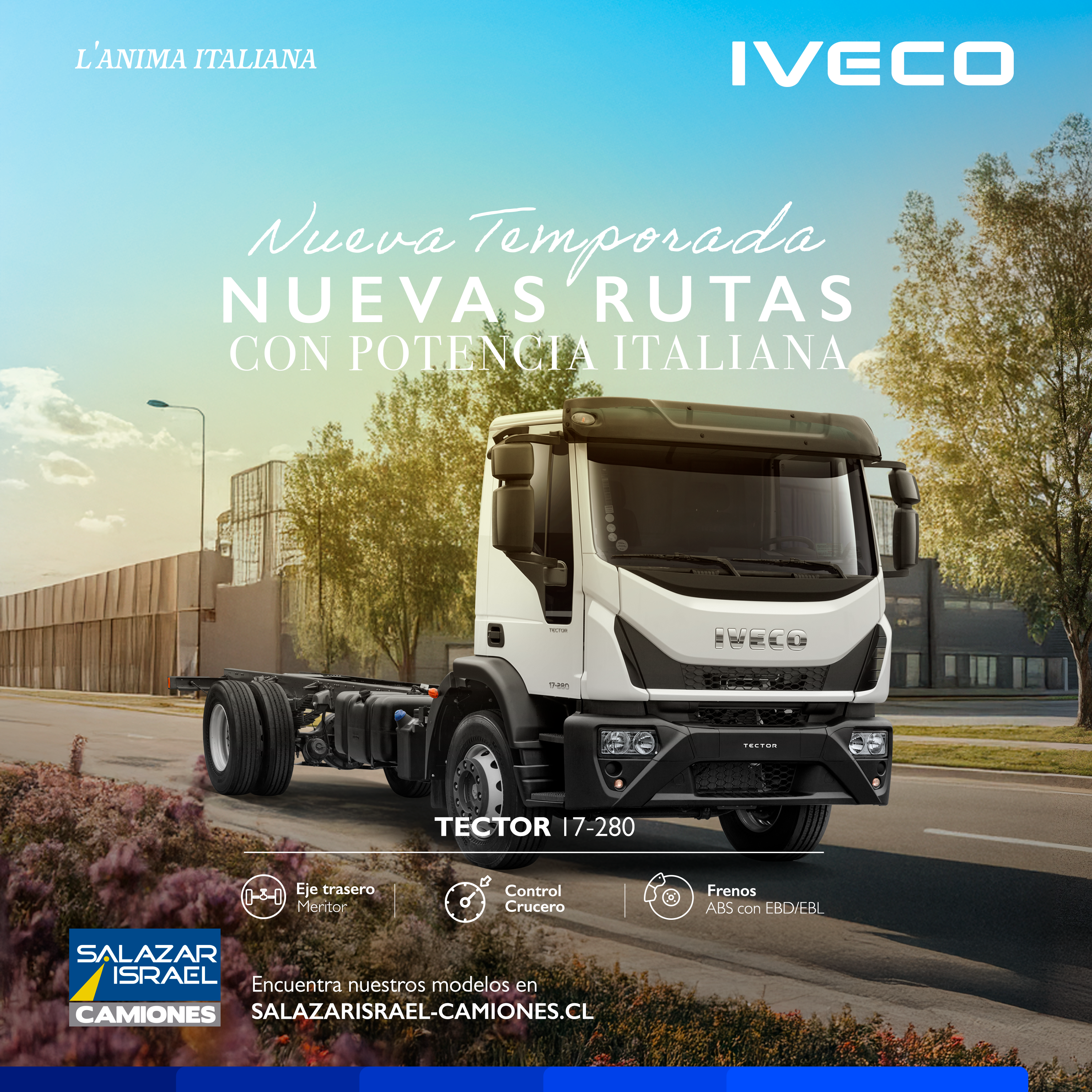 Iveco Tector 17280 2025 Salazar Israel - Camiones