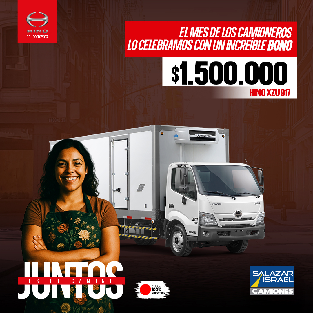 Hino Xzu 917 Mt Serie 300 2025  Usado en Salazar Israel - Camiones
