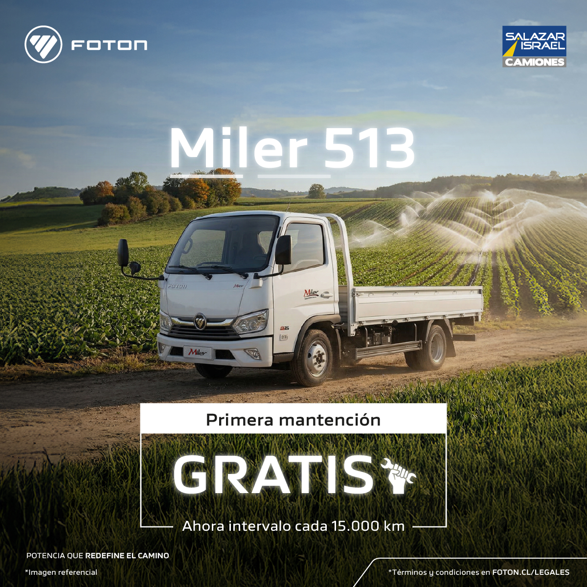 Foton Miler 513 2025 Salazar Israel - Camiones