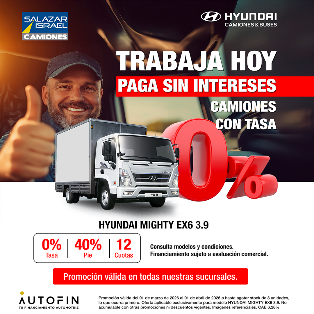 Hyundai Mighty Ex6 3.9 2025 Salazar Israel - Camiones
