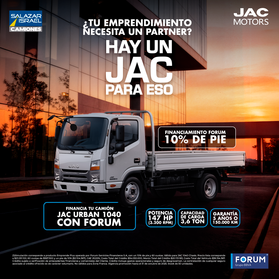 Jac Urban 1040 2025 Salazar Israel - Camiones