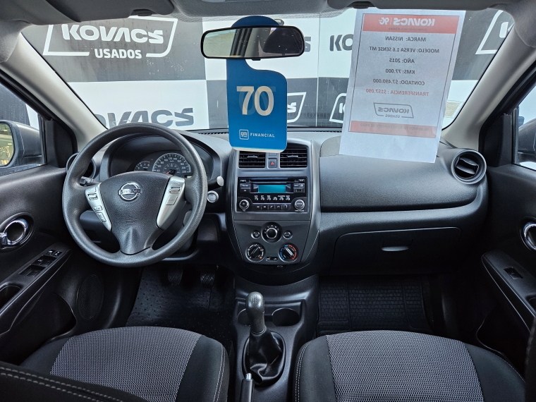 Nissan Versa 1.6 Sense Mt 2015 Usado  Usado en Kovacs Usados