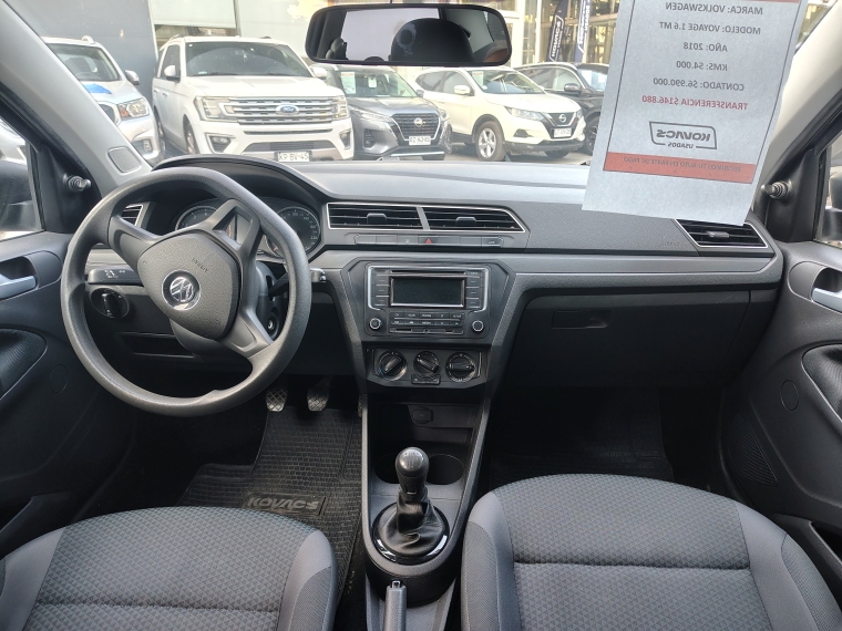 Volkswagen Voyage 1.6 2ab  Mt 2018 Usado  Usado en Webautos.cl
