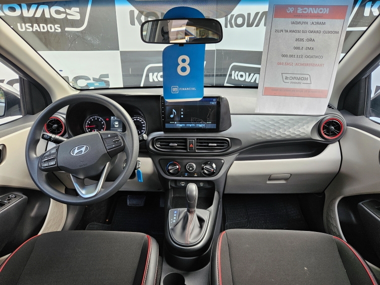 Hyundai Grand i10 Ai3  Sedan 1.2 At Plus Fl 2026 Usado  Usado en Kovacs Usados