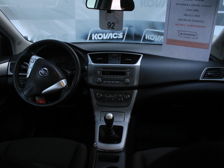 Nissan Sentra Sentra  1.8 Sense Mt 2015 Usado  Usado en Kovacs Usados