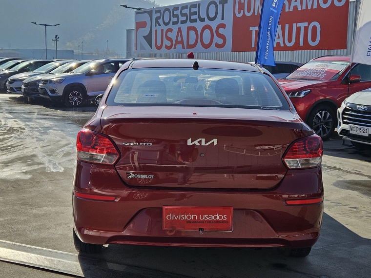 Kia Soluto Soluto Lx 1.4l 5mt Ac - 2165 2022 Usado en Rosselot Usados