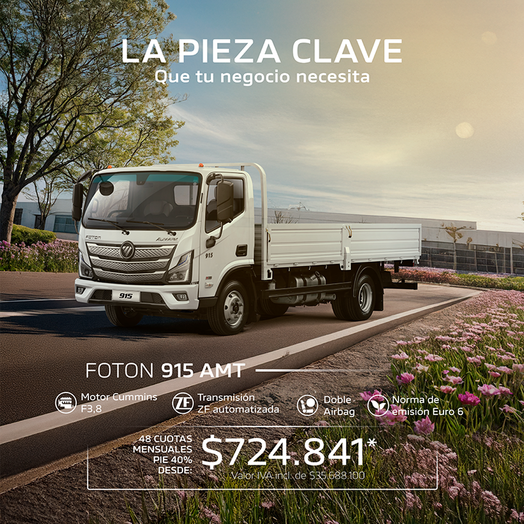 Foton 915 Amt 2025 Salazar Israel - Camiones