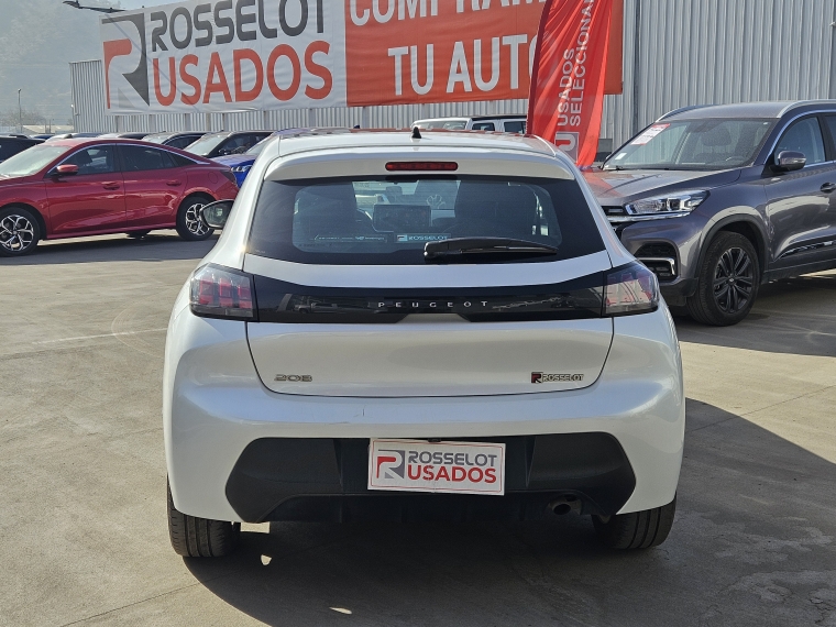 Peugeot 208 Nuevo 208 Style Puretech 75 Test Car Blanco 2024 Usado en Rosselot Usados