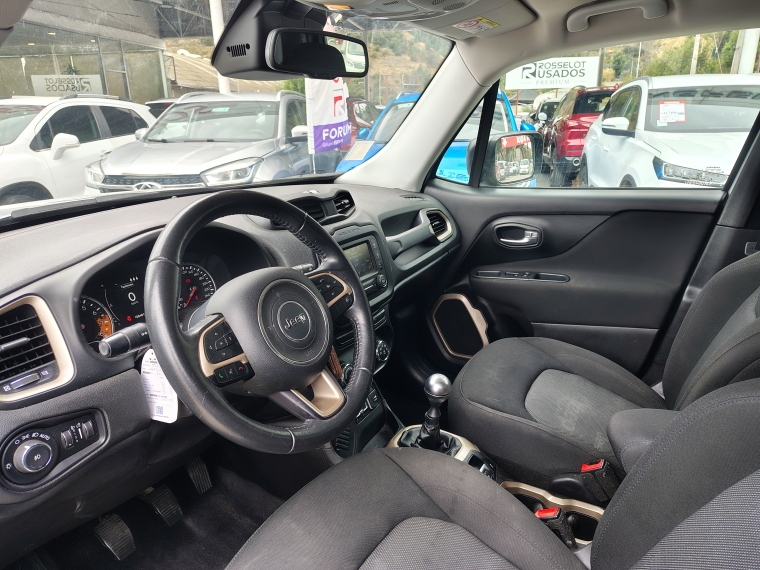 Jeep Renegade Renegade Sport Lx 4x2 Mt 1.8 2016 Usado en Rosselot Usados