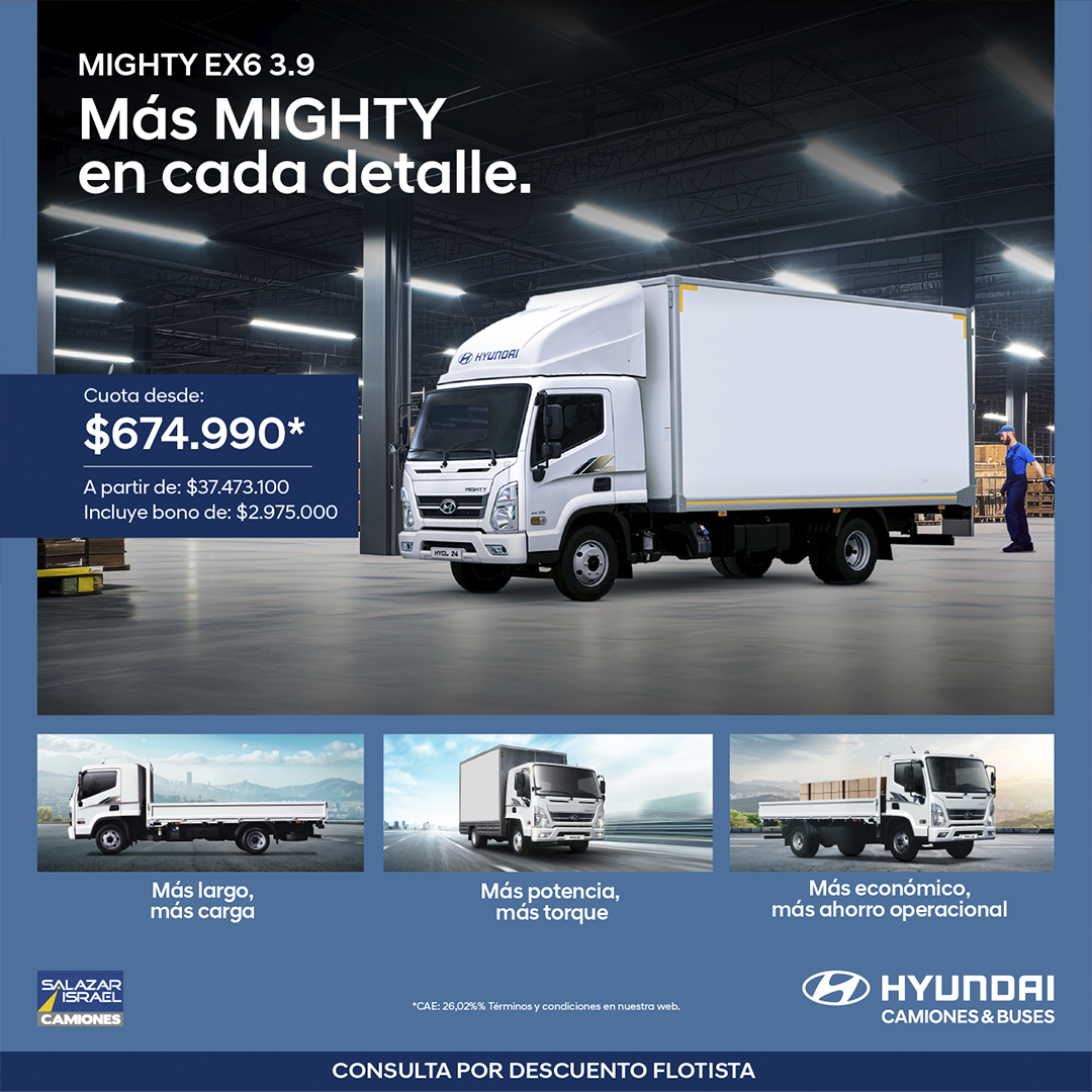 Hyundai Mighty Ex6 2025 Salazar Israel - Camiones