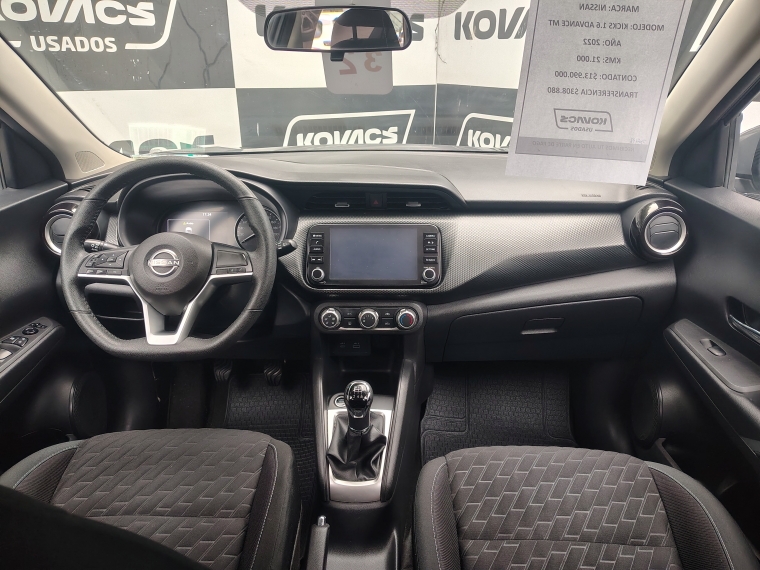 Nissan Kicks 1.6 Advance  Mt 2022 Usado  Usado en Kovacs Usados