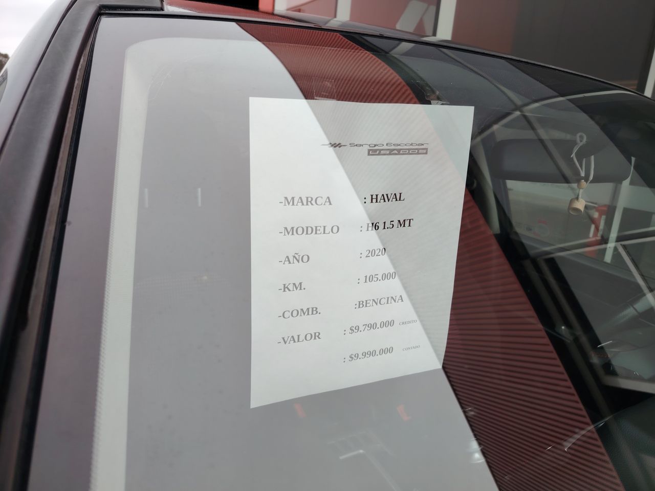 Haval H6 H6 Active 1.5 2020 Usado en Usados de Primera - Sergio Escobar