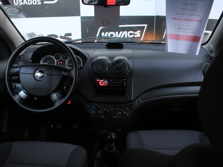 Chevrolet Aveo 1.4  Iii Hb  5p  Base  Mt 2012 Usado  Usado en Kovacs Usados