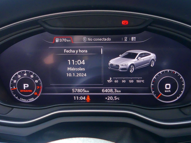 Audi A5 Hb 4x4 2.0 Aut 2020 Usado  Usado en Webautos.cl