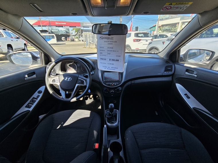 Hyundai Accent Accent Rb Gl 1.4 2019 Usado en Rosselot Usados
