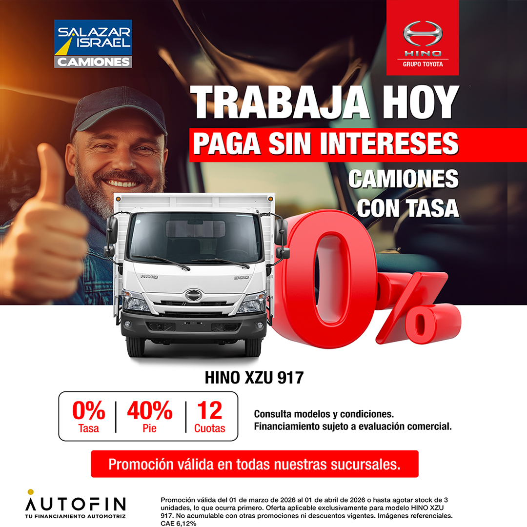 Hino Xzu 917 2025 Salazar Israel - Camiones