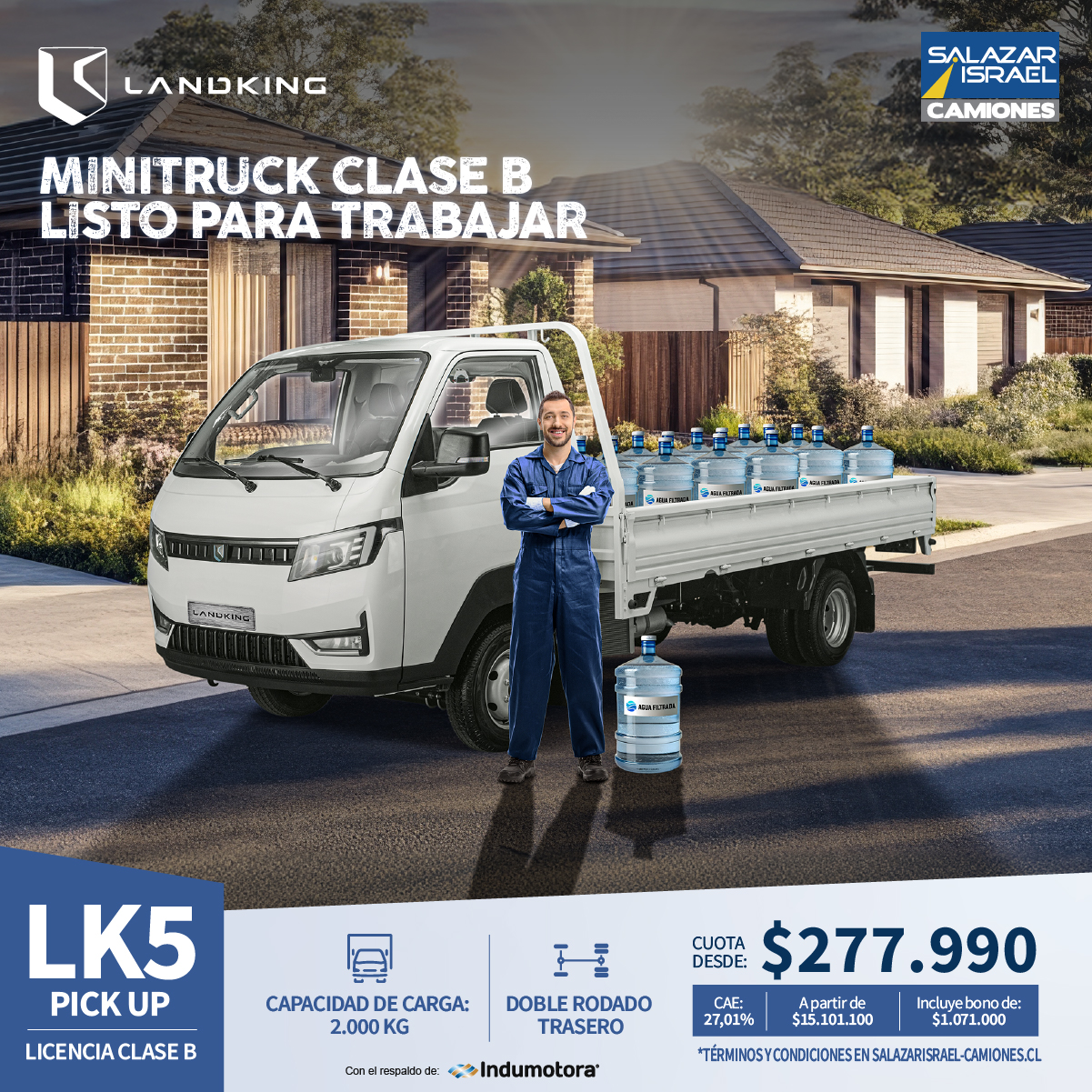 Landking Lk5 Pick Up 2025  Usado en Salazar Israel - Camiones
