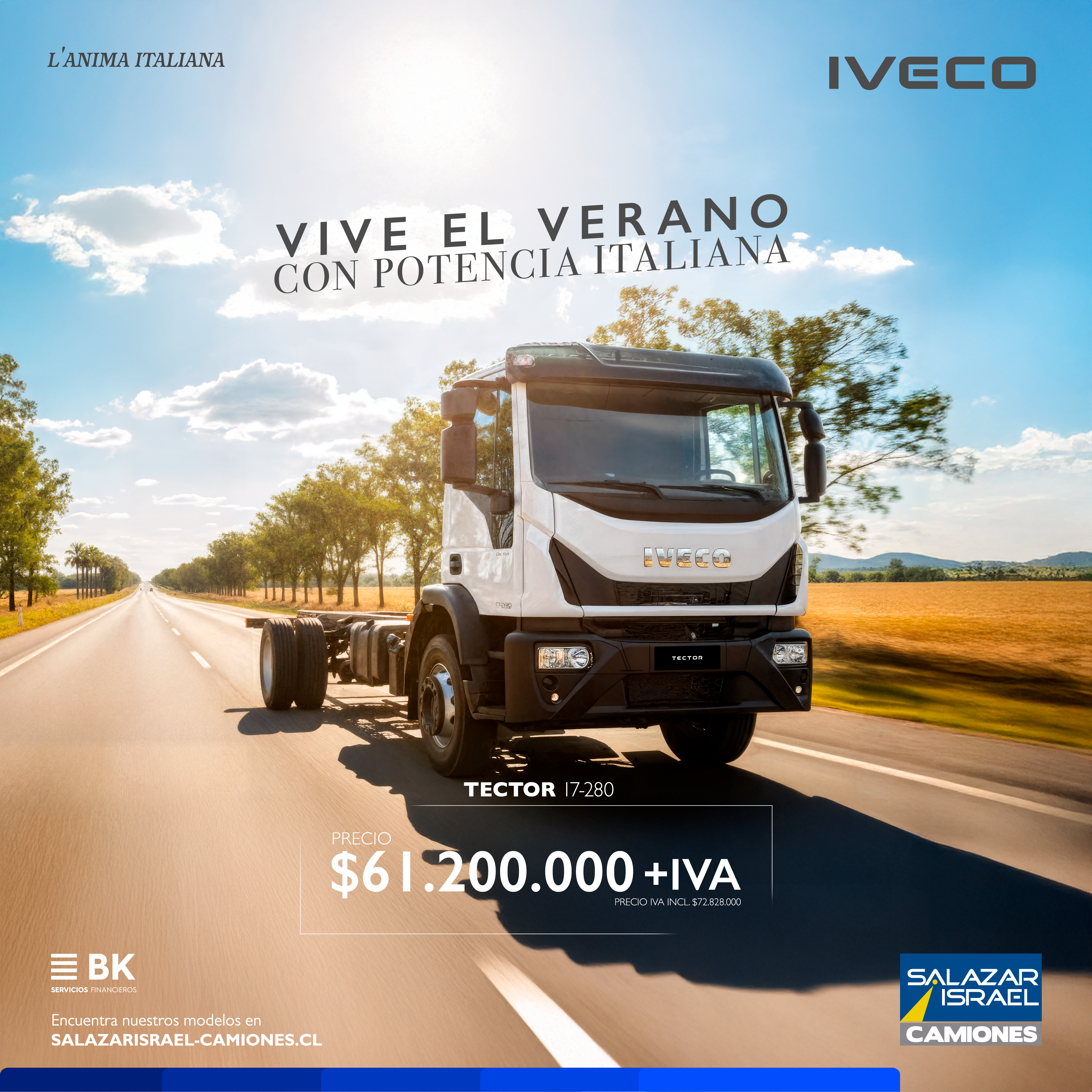 Iveco Tector 17280 2025 Salazar Israel - Camiones