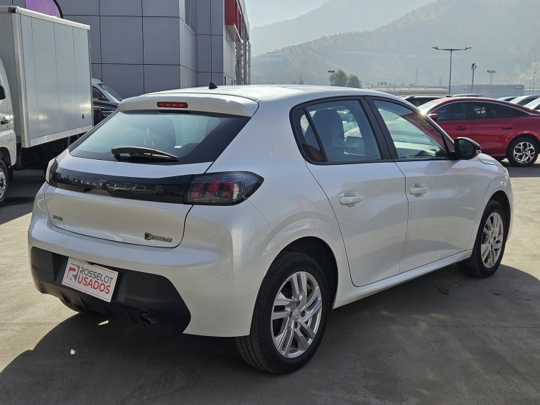 Peugeot 208 Nuevo 208 Style Puretech 75 Test Car Blanco 2024 Usado en Rosselot Usados