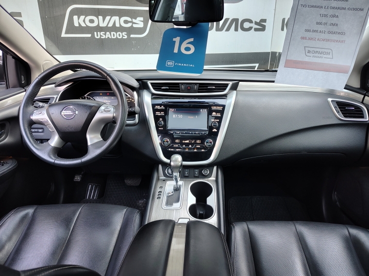 Nissan Murano 3.5  Advance  Cvt  At  4x4 2017 Usado  Usado en Kovacs Usados