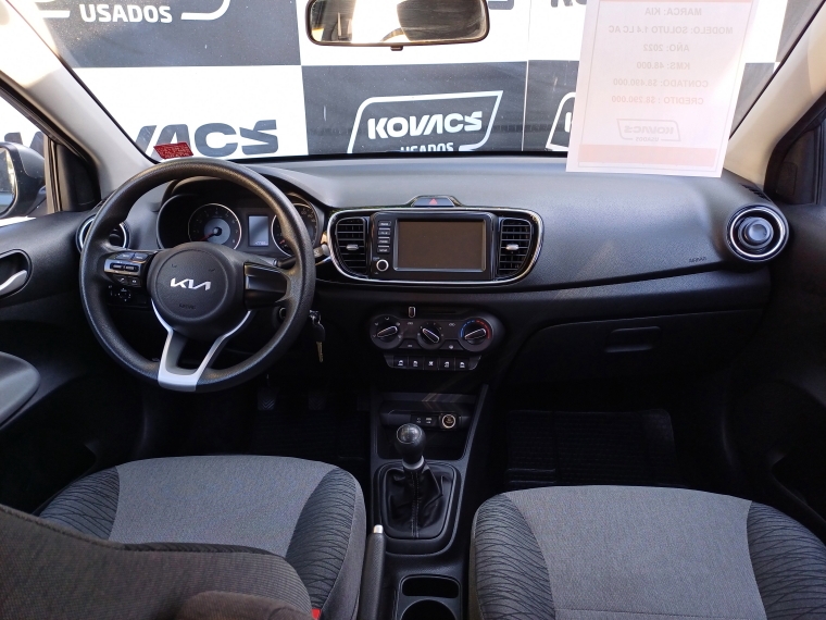 Kia Soluto Lx Ac Mt 1.4 2022 Usado  Usado en Kovacs Usados