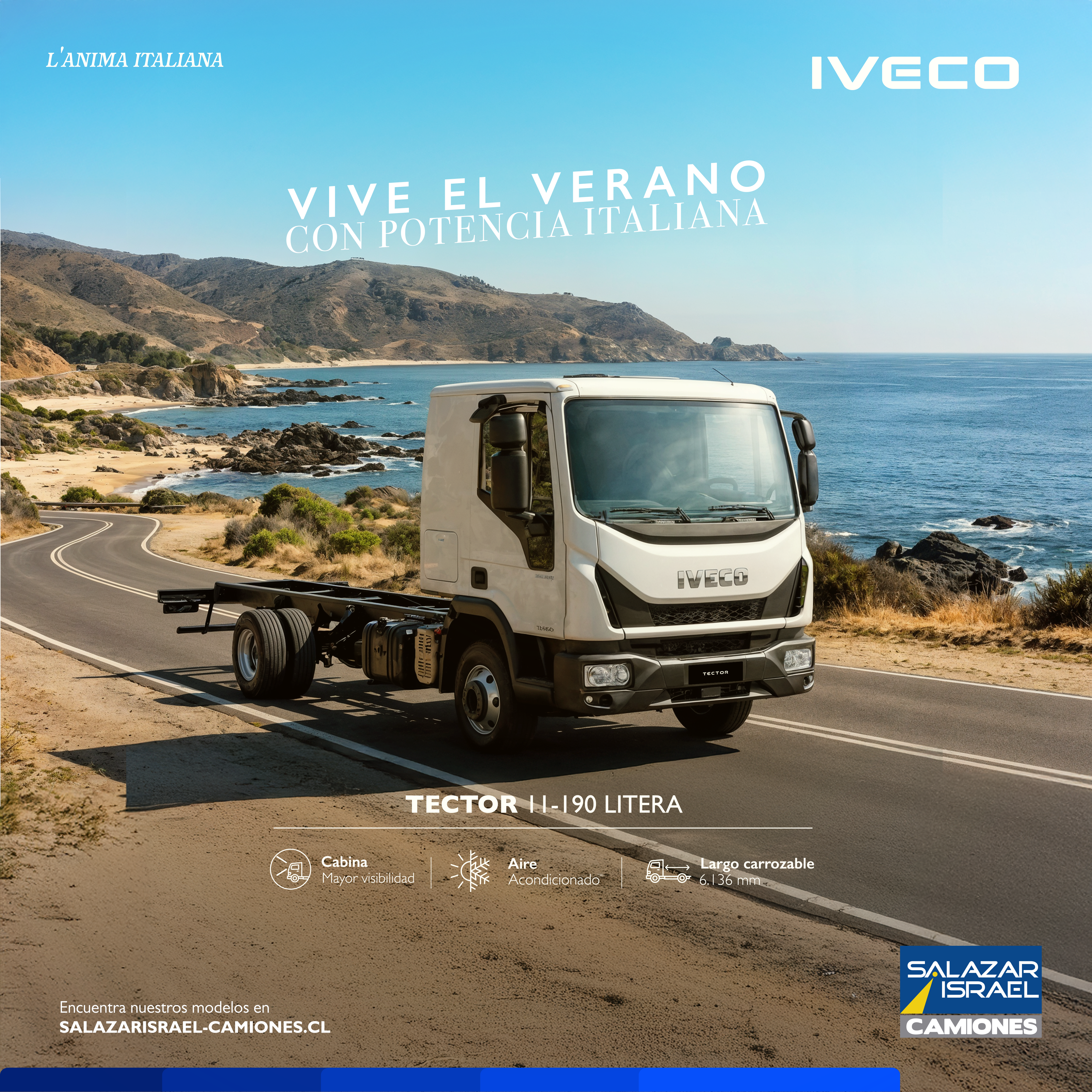 Iveco Tector 11-190 Litera 2025 Salazar Israel - Camiones