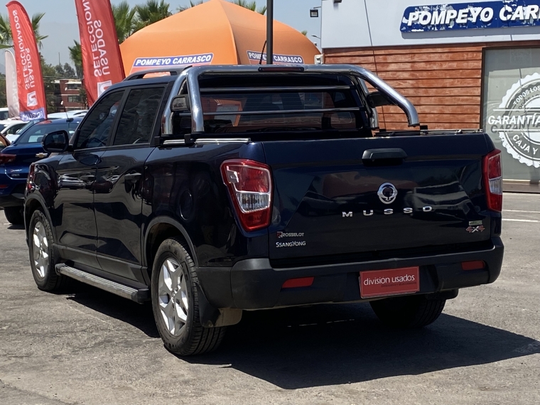 Ssangyong Grand musso Musso 2.2 4x4 Mt Qs712 - Euro 6 Mn 2022 Usado en Rosselot Usados