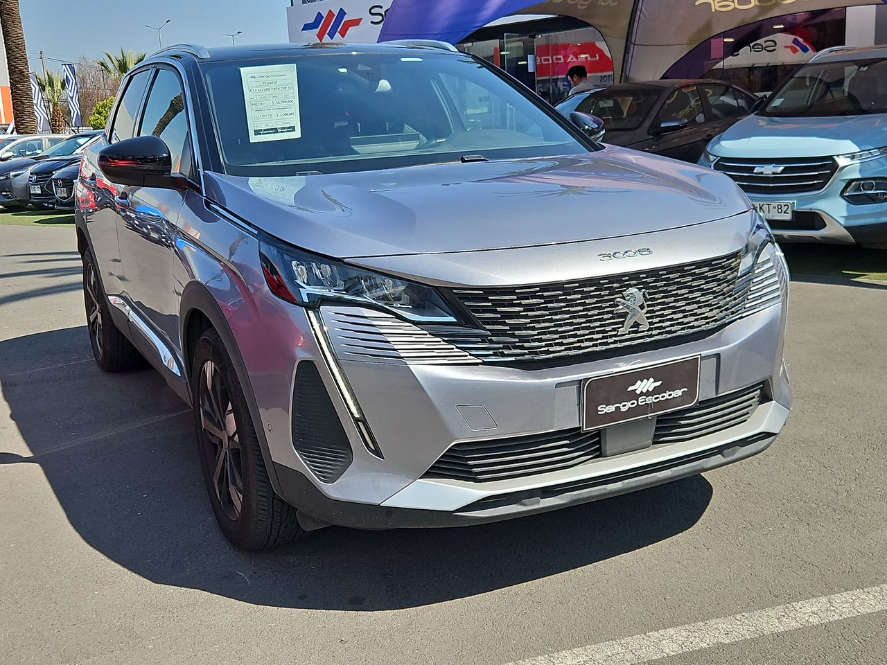 Peugeot 3008 3008 Thp 165hp 1.6 Aut 2024 Usado en Usados de Primera - Sergio Escobar