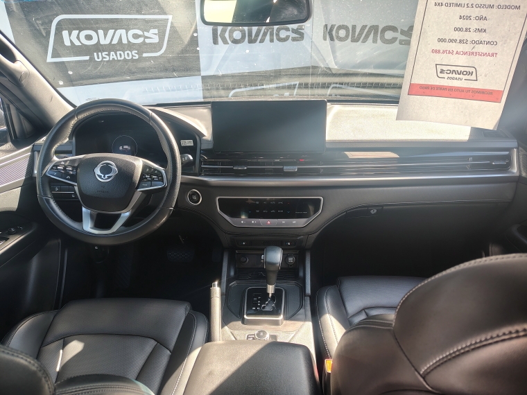Ssangyong Musso 2.2    Limited  At 4x4  Diesel 2024 Usado  Usado en Kovacs Usados