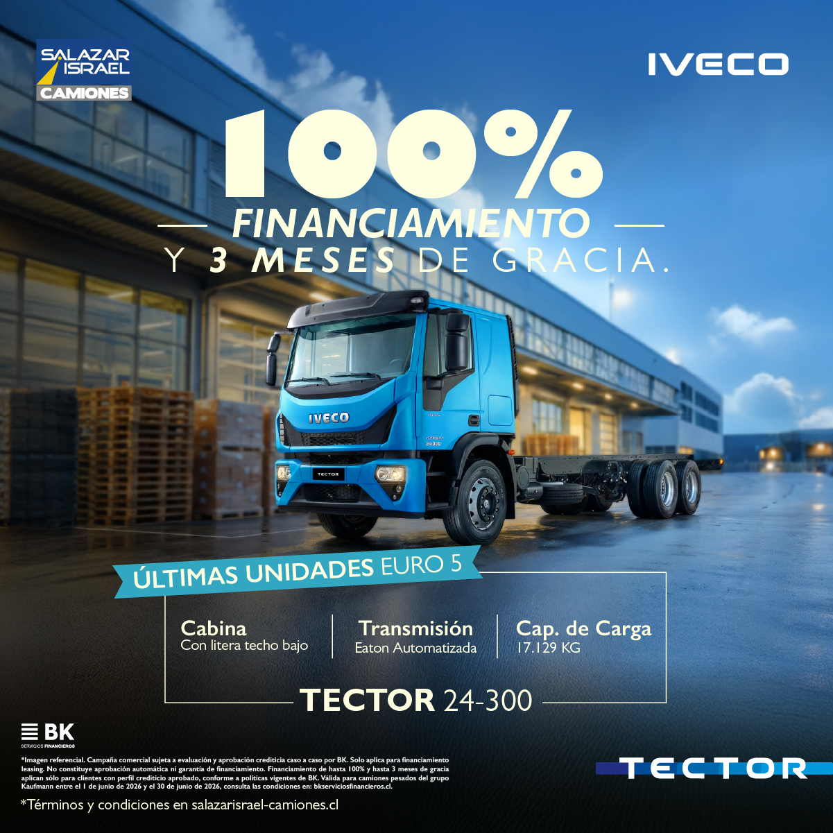 Iveco Tector 24-300 2026 Salazar Israel - Camiones