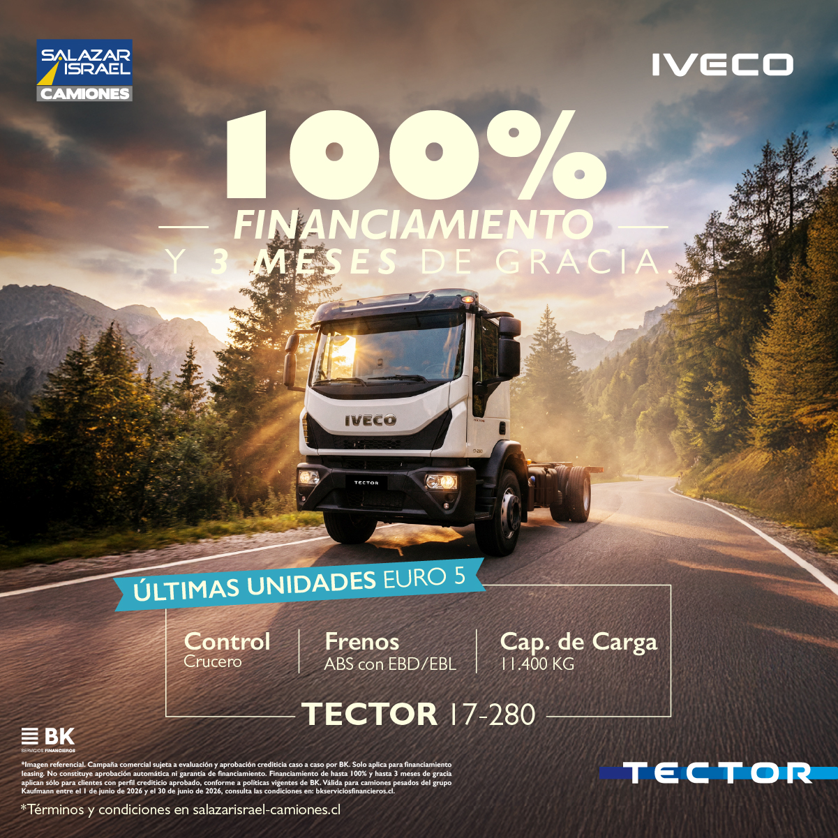 Iveco Tector 17-280 2025 Salazar Israel - Camiones